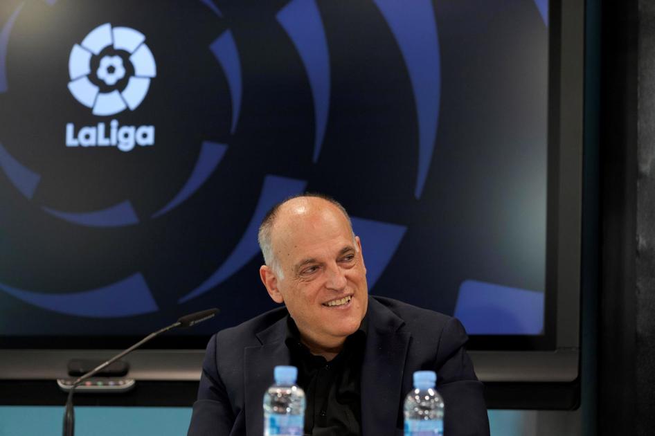 javier tebas, presidente de La Liga