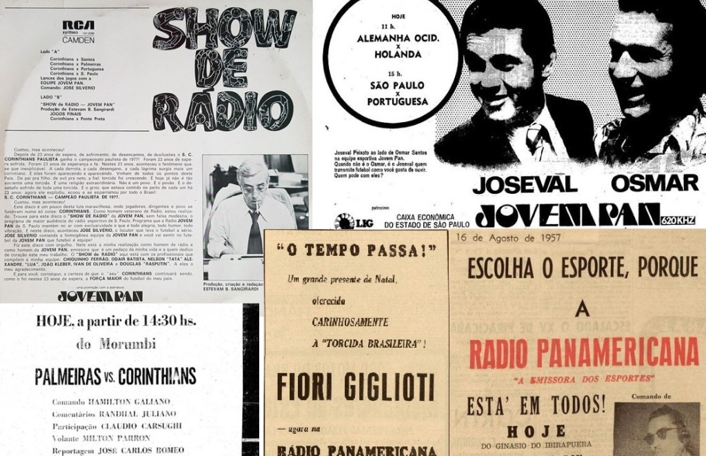 Gravações históricas do arquivo da Jovem Pan rememoram a ‘Emissora dos Esportes’