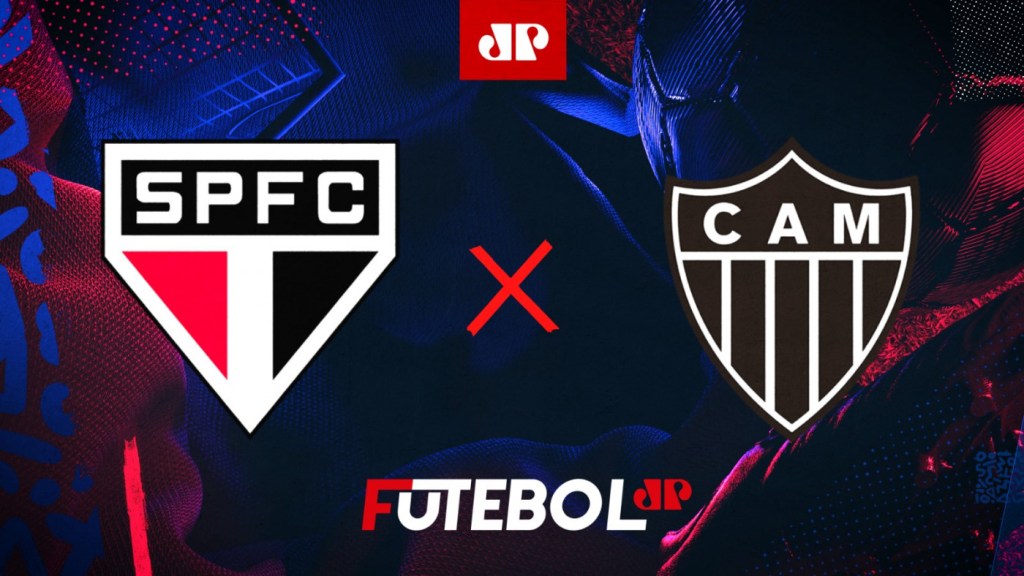 Confira como foi a transmissão da Jovem Pan do jogo entre São Paulo e Atlético-MG