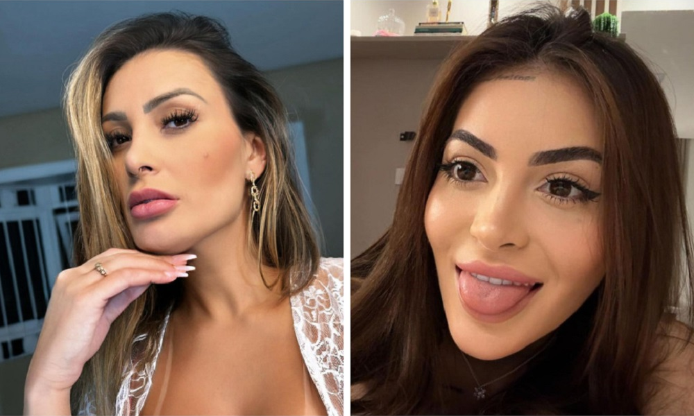 Andressa Urach pede desculpas após terminar com modelo e assumir outro namoro: 'Esqueci'