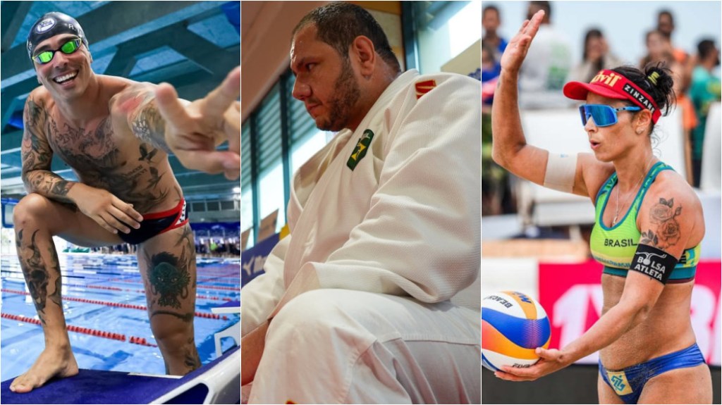 Bruno Fratus, Rafael Silva e Ágatha anunciam fim da carreira no esporte