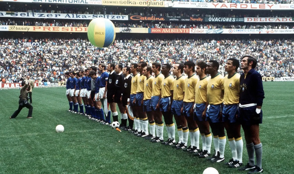 BRASIL X ITÁLIA 1970