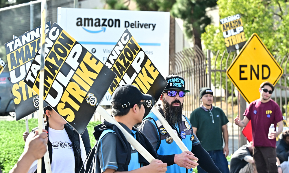 Entregadores da Amazon entram em greve nos EUA por melhores salários e ...