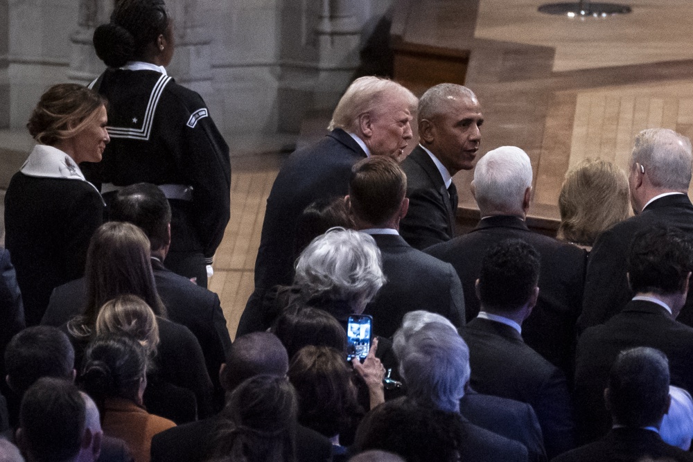 Funeral de Jimmy Carter reúne cinco ex-presidentes dos Estados Unidos