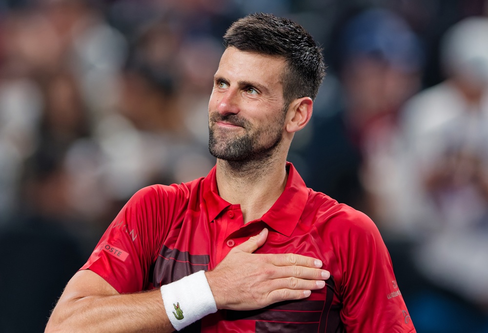 Novak Djokovic se torna o tenista com mais partidas em Grand Slams