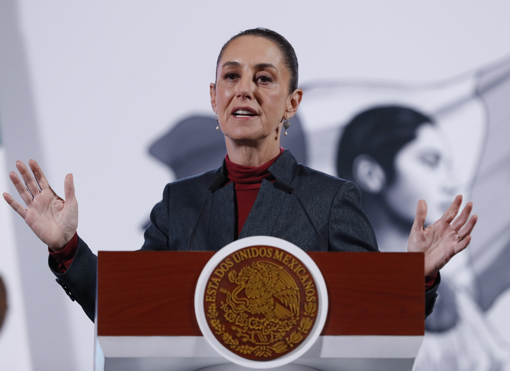 Sheinbaum acusa EUA de 'ingerência' após revogação de visto de político mexicano