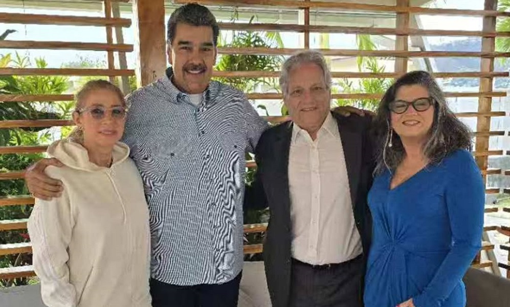 Filho de João Goulart se encontra com Maduro em Caracas e entrega carta escrita pela mãe