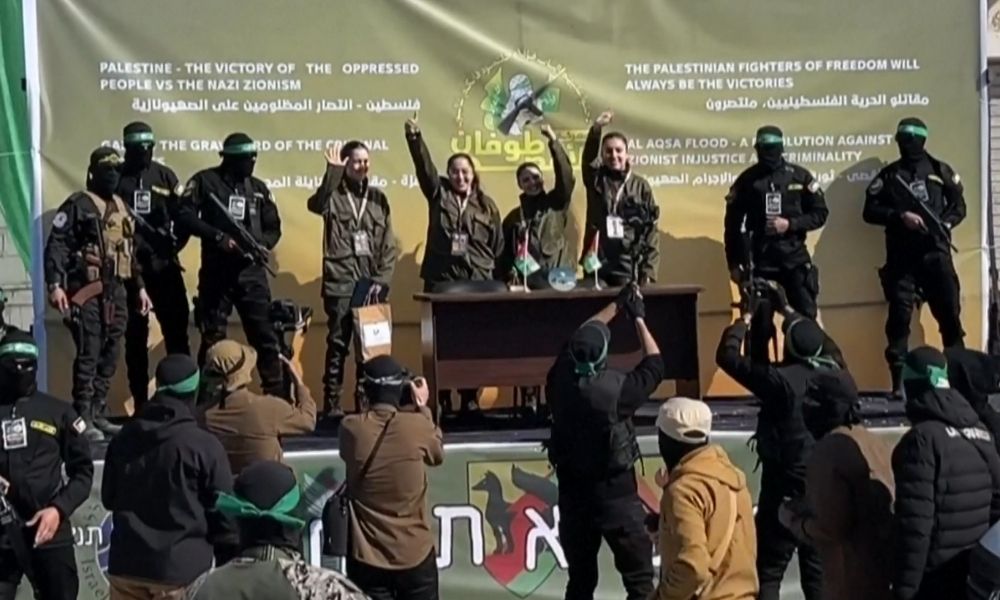 reféns israelenses libertadas