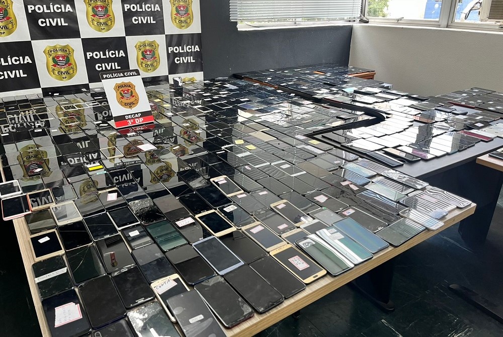 Brasil é vice-campeão em roubos e furtos de celulares
