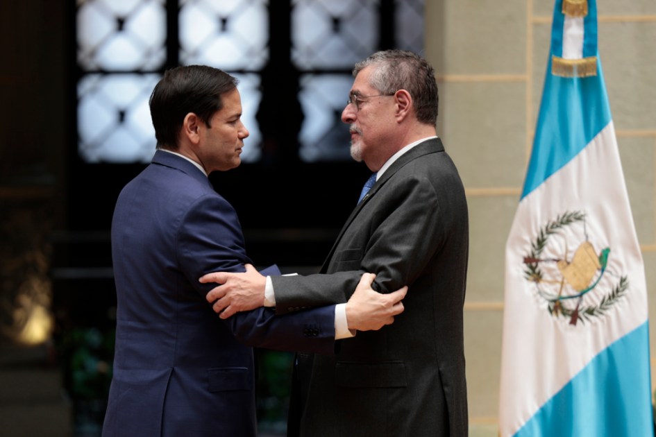 Marco Rubio e Bernardo Arevalo