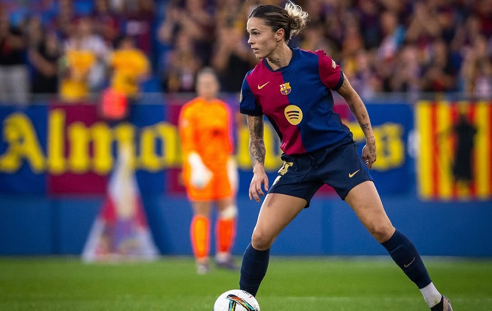 Mapi León, jogadora do Barcelona, é acusada de assédio sexual