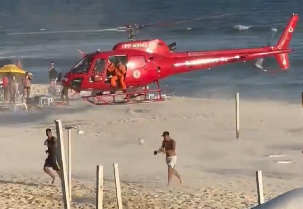 Torcedores do Racing são baleados por assaltante na Barra da Tijuca