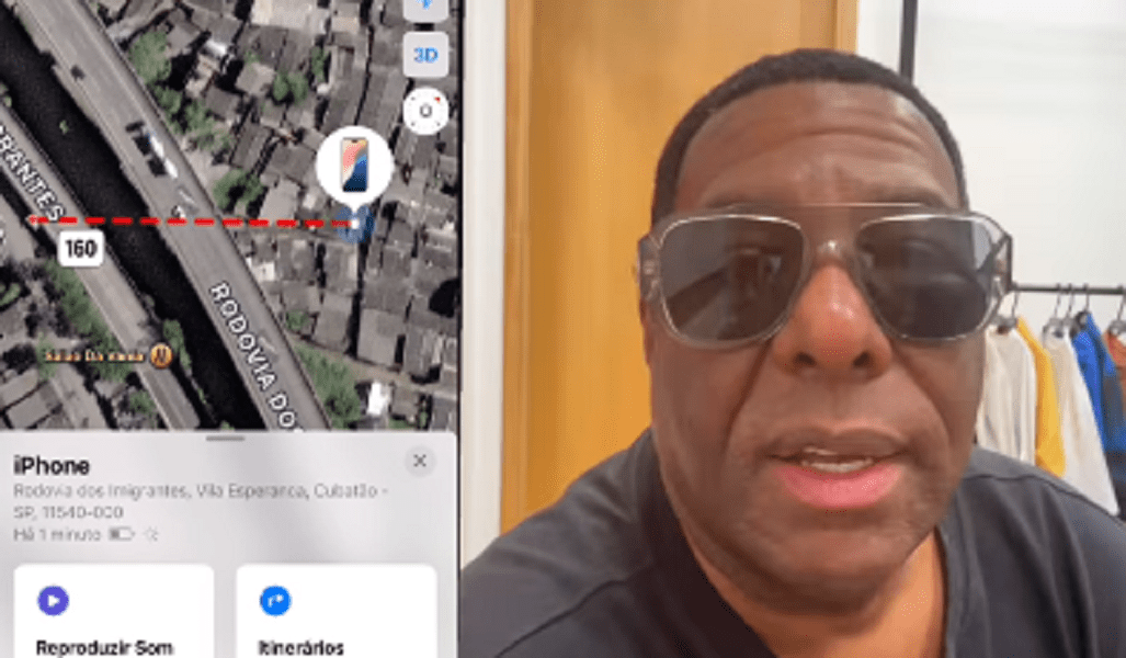 Netinho de Paula é assaltado e tem celular roubado
