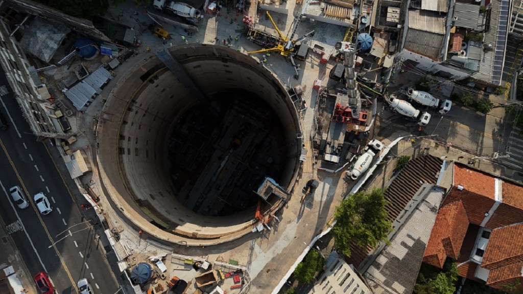Tatuzão encerra escavação do trecho norte da Linha 6-Laranja do metrô