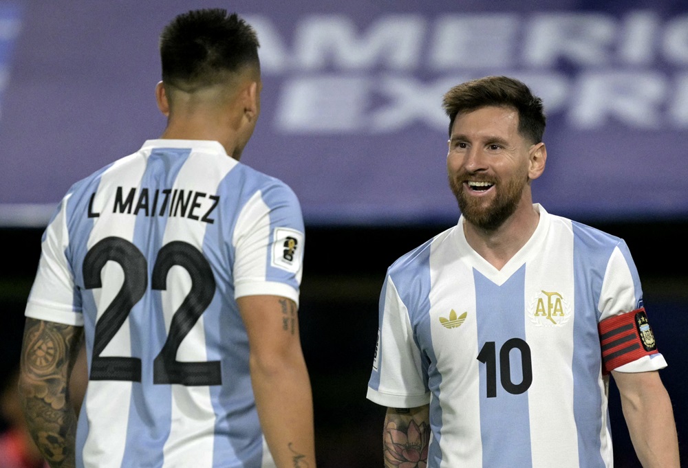 Lautaro Martínez e Messi estão fora do jogo entre Argentina e Brasil pelas Eliminatórias