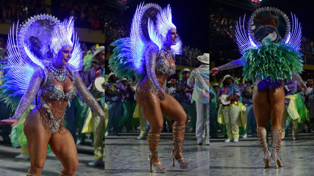 Paolla Oliveira Grande Rio desfile das campeas