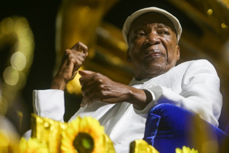 O cantor Milton Nascimento