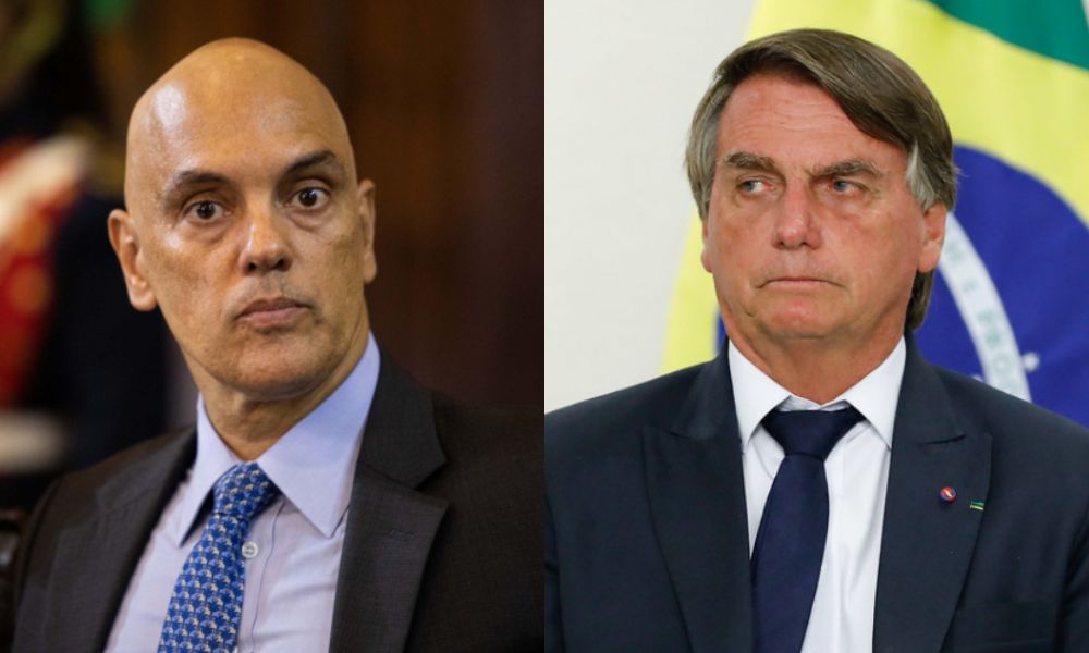 alexandre-de-moraes-jair-bolsonaro-Danilo YoshiokaEstadão Conteúdo e Alan SantosPR