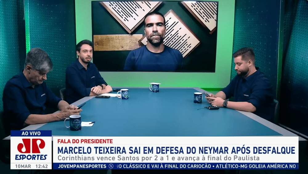 Neymar ficou fora de clássico para jogar pela seleção? Bate-Pronto debate ausência do craque contra o Corinthians