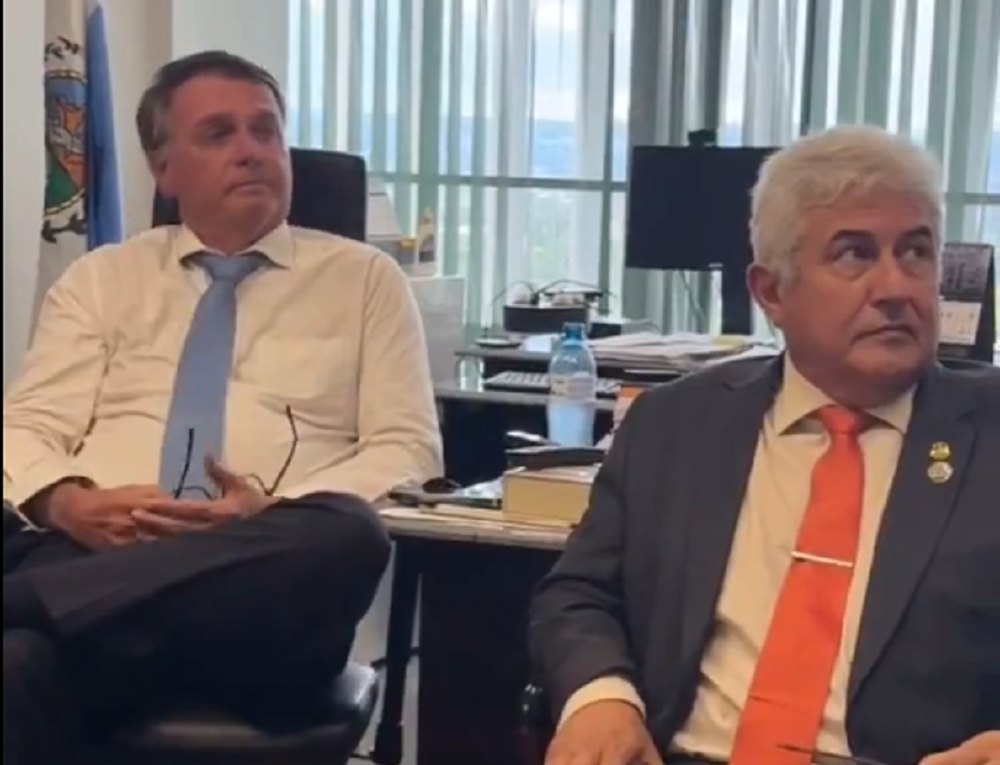 Marcos Pontes posta vídeo com Bolsonaro e é criticado por internautas: ‘Está na Terra?’