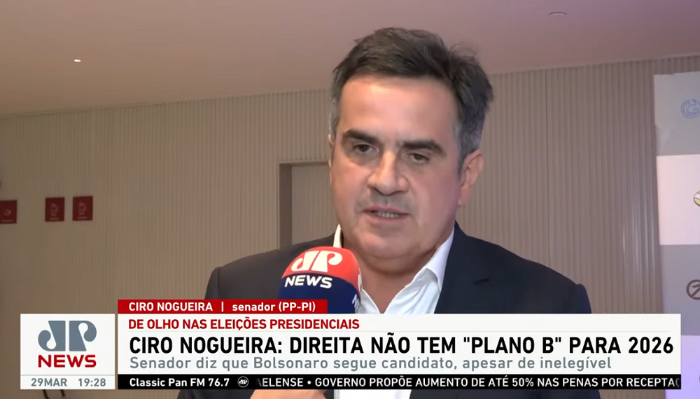 ‘Vamos lutar pela candidatura de Bolsonaro até o fim’, diz Ciro Nogueira