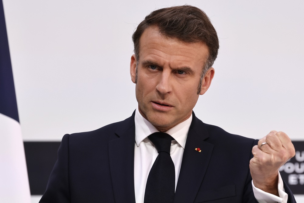 Macron diz que europeus responderão tarifas dos Estados Unidos ‘com reciprocidade’