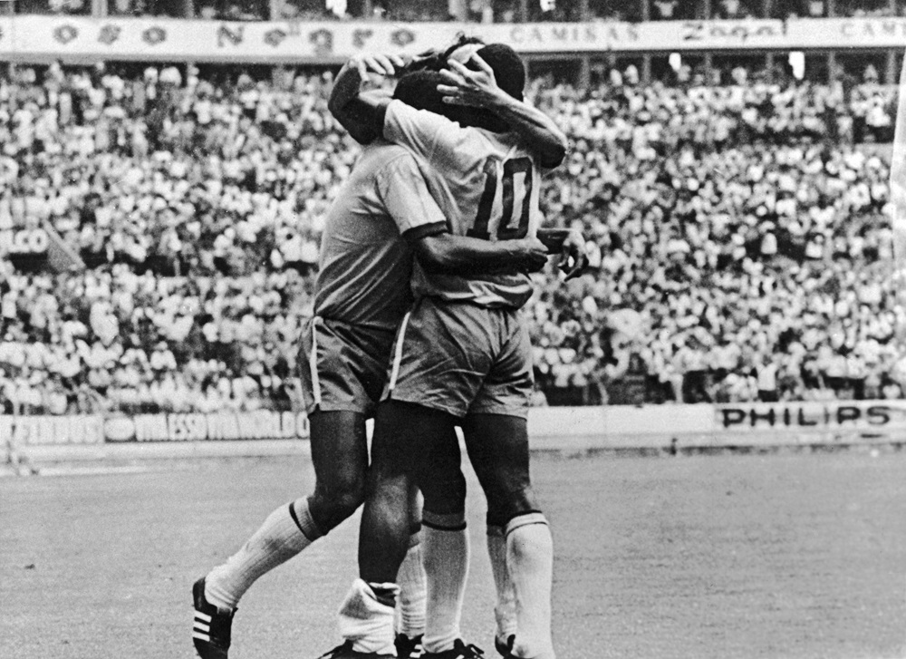 A conquista do tricampeonato pela seleção foi eternizada em discos comemorativos