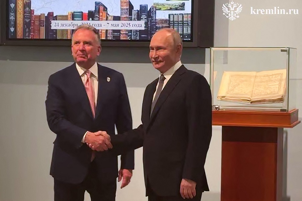 Enviado de Trump diz que Putin quer acordo de ‘paz permanente’ com a Ucrânia