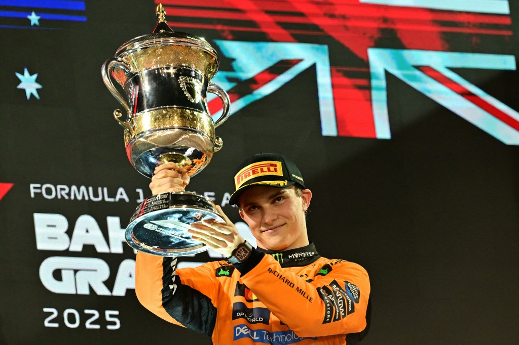 Oscar Piastri vence GP do Bahrein de Fórmula 1; Bortoleto é 19º