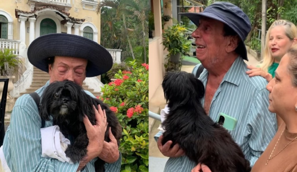 Marcos Oliveira, o Beiçola de ‘A Grande Família’, se emociona ao receber casa doada por Marieta Severo