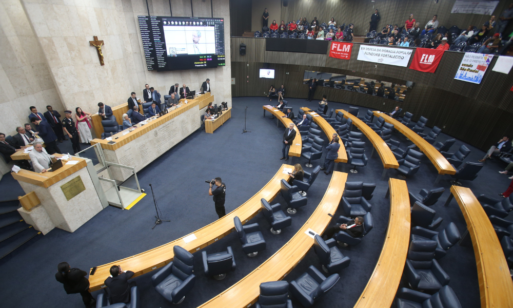 Sessão do novo Plano Diretor da Câmara Municipal de SP