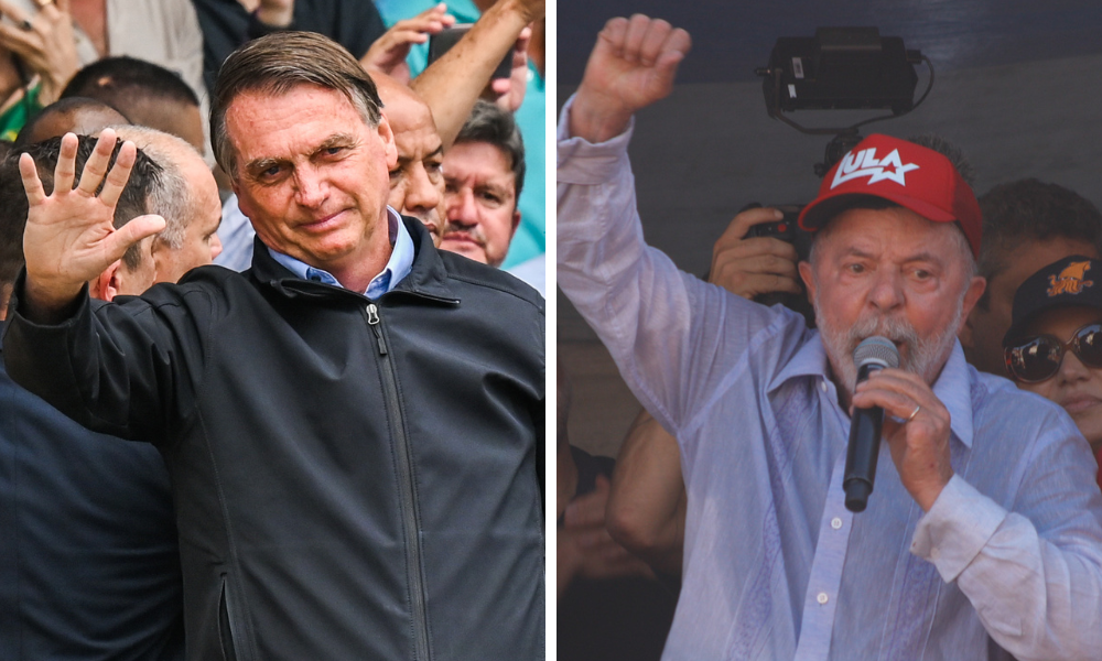 Jair Bolsonaro e Lula