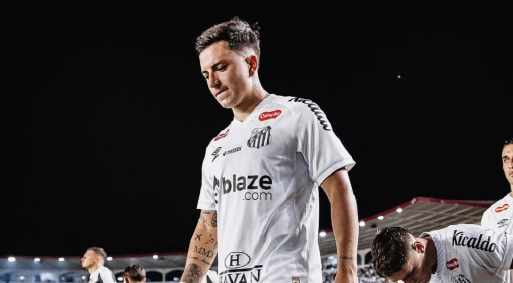 Barreal tem lesão na coxa constatada e pode desfalcar o Santos no Brasileiro