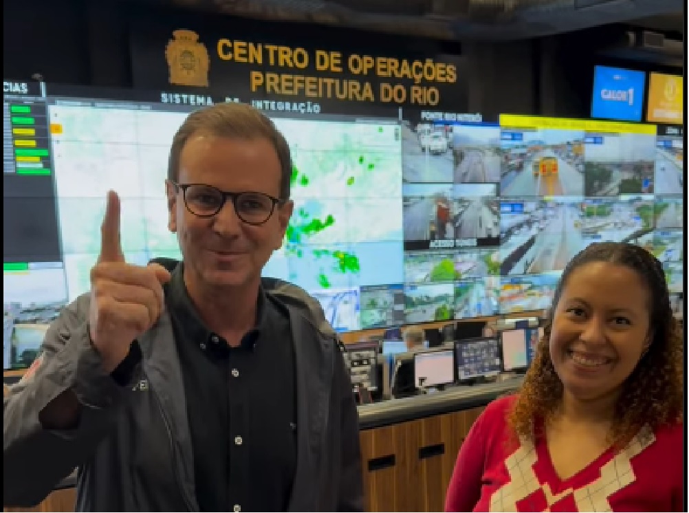 Eduardo Paes faz alerta para chuvas intensas no Rio de Janeiro