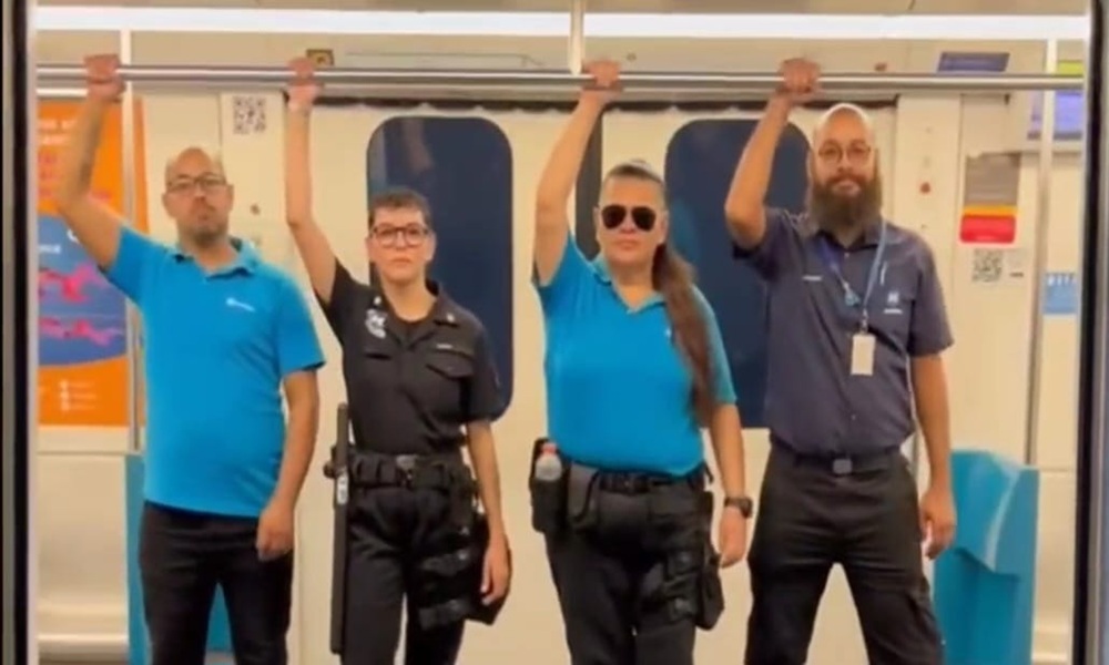 Lady Gaga no Rio: funcionários do metrô recriam clipe de 'LoveGame'