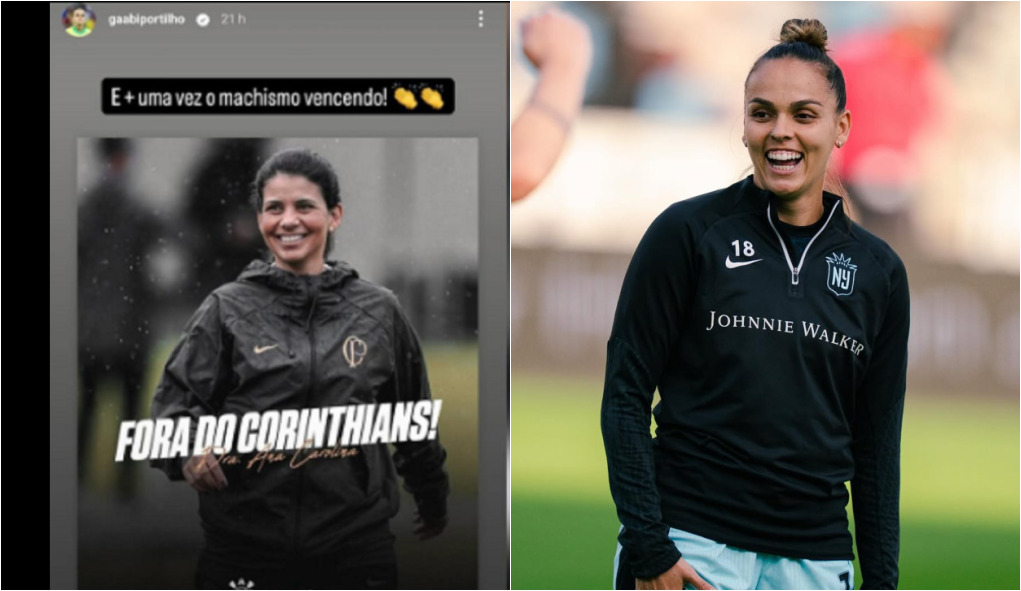 Gabi Portilho, estrela da seleção, critica saída da chefe do departamento médico do Corinthians: ‘Machismo vencendo’