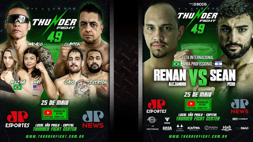 Jovem Pan fecha parceria com o Thunder Fight e leva o MMA para sua programação multiplataforma até o final de 2025﻿