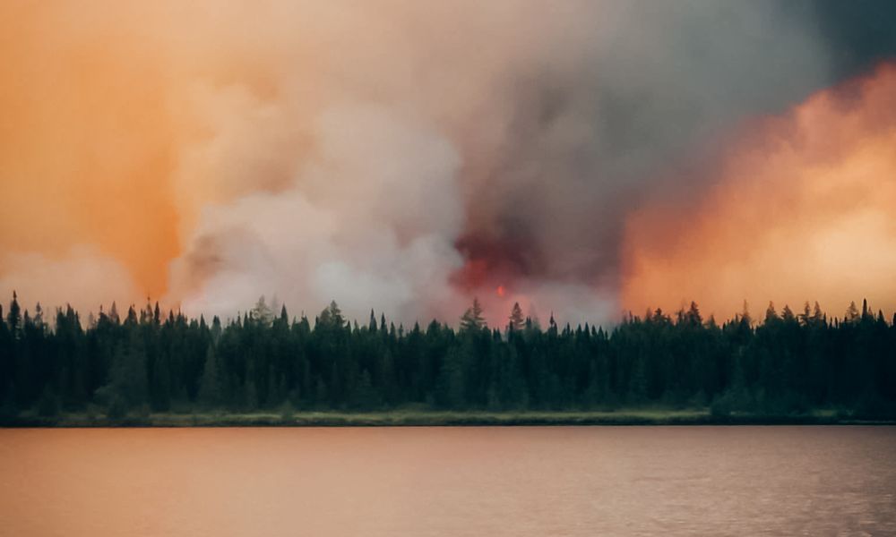 incêndio no canada