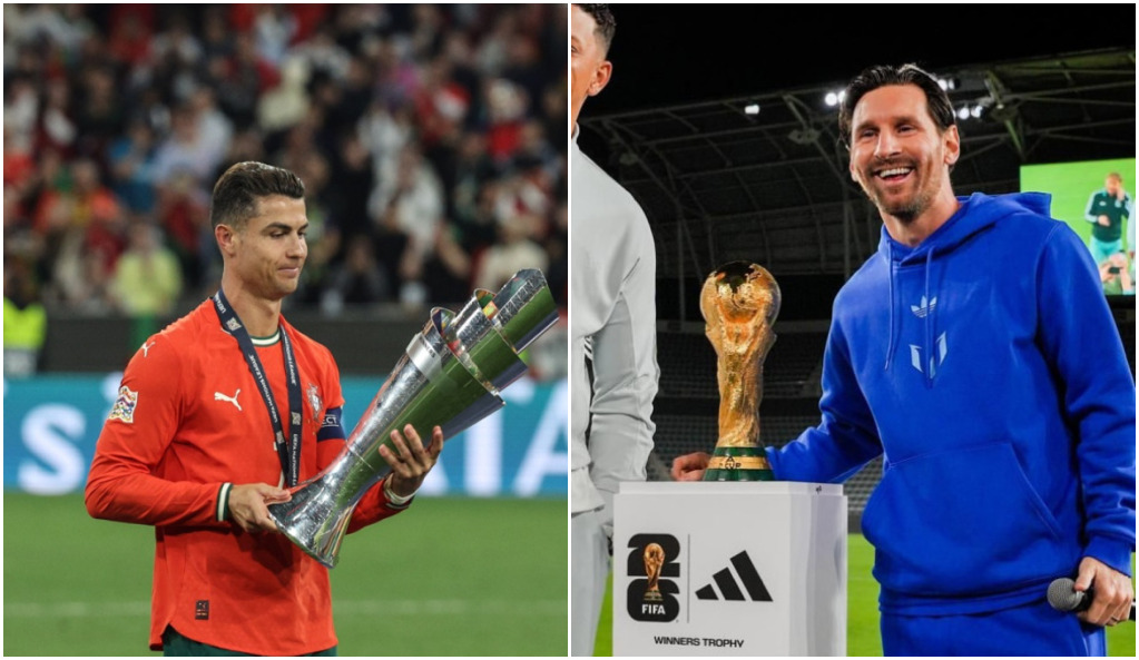 Conquista de Portugal da Liga das Nações reacende debate Messi x Cristiano Ronaldo