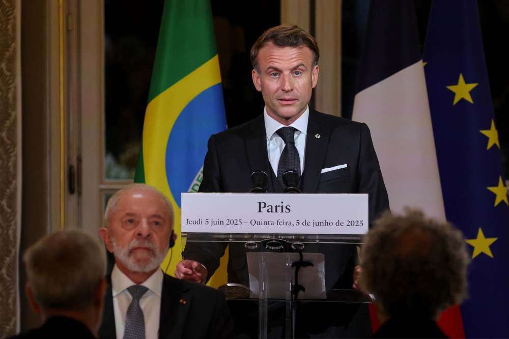 Macron diz que está disposto a assinar acordo UE-Mercosul, mas com mudanças