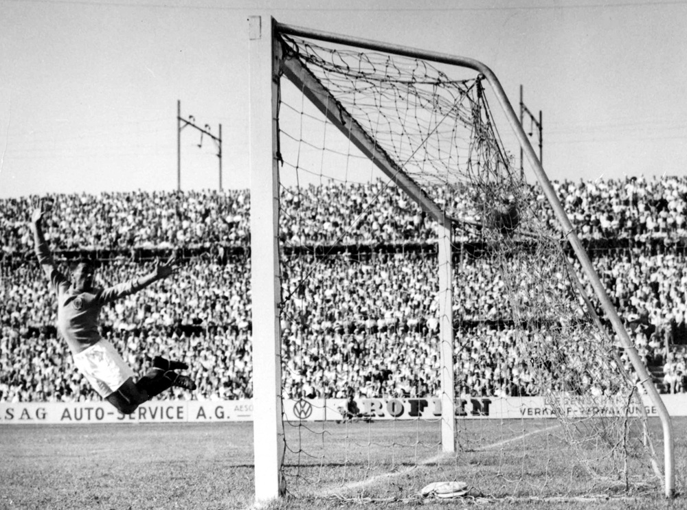 A Copa de 1954 detém a maior média de gols da história: mais de cinco por partida