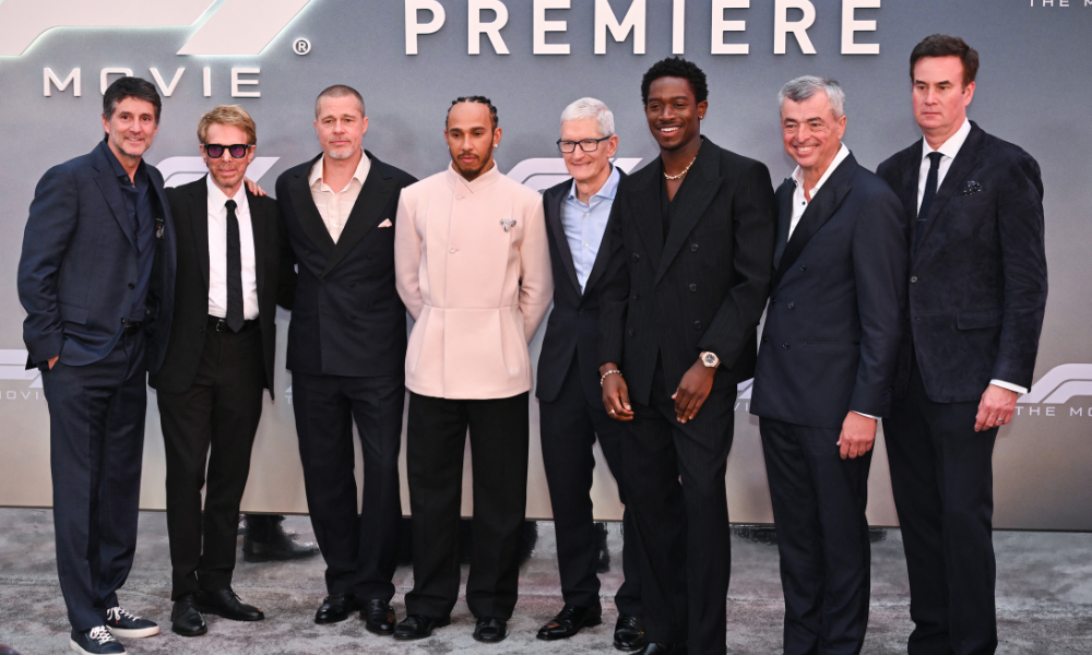 ‘Senti que a Fórmula 1 e o cinema se encontraram’, diz Lewis Hamilton sobre novo filme com Brad Pitt