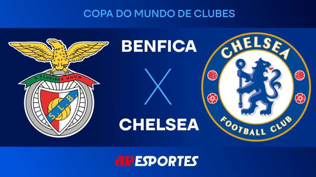 Benfica x Chelsea: Confira ao vivo a transmissão da Jovem Pan