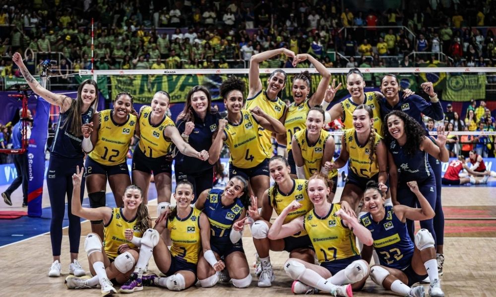 Invicto, Brasil enfrenta campeãs olímpicas na Liga das Naçõe