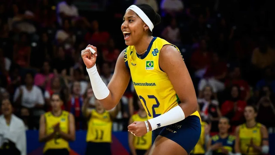 Brasil x Itália na Liga das Nações Feminina de vôlei: onde a