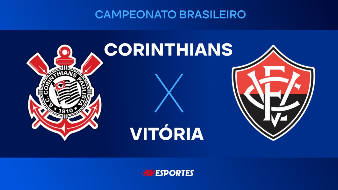 Confira a transmissão da Jovem Pan de Corinthians x Vitória