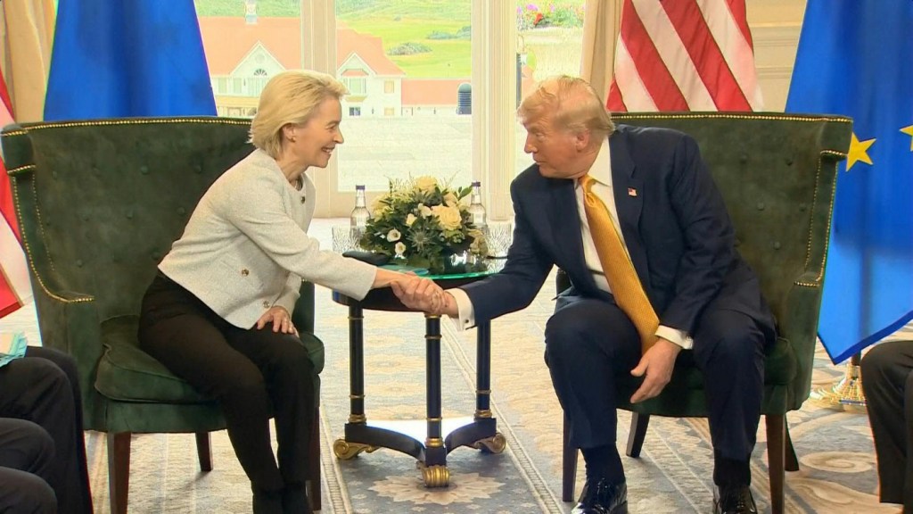 Trump anuncia acordo com UE que inclui tarifas de 15%, compra de energia e defesa dos EUA