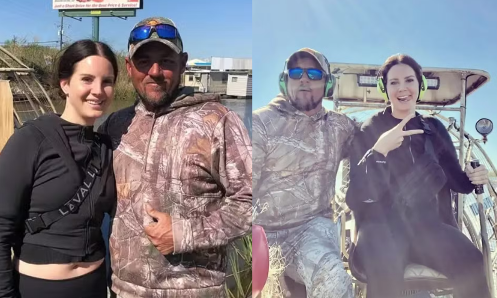 Lana Del Rey compartilha foto inédita de seu casamento com Jeremy Dufrene