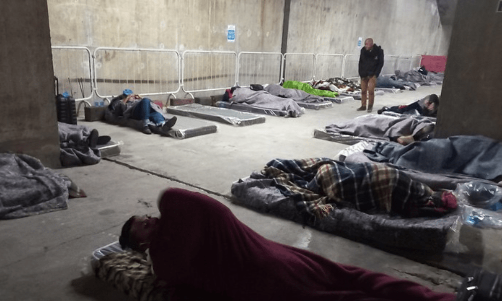 Estação Dom Pedro II servirá de acolhimento para pessoas em situação de rua
