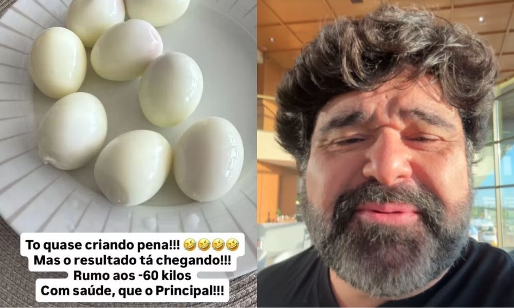 Fabiano Menotti, da dupla com César, compartilha marmita fitness e brinca: ‘Me tornei maromba’